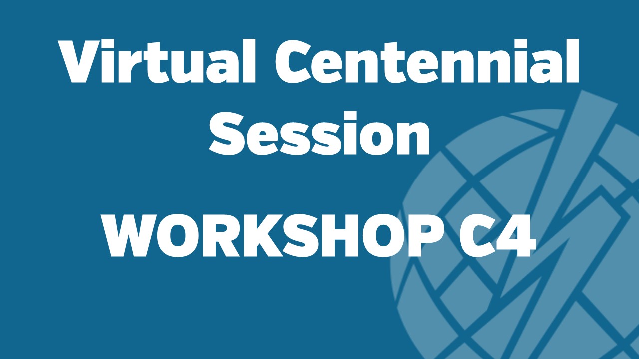 VCS_20210823_C4_workshop _EMT analysis for large-scale system impact studies in power systems having a high penetration of inverter connected generation