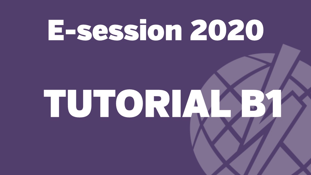 e-session_20200826_SC B1 tutorial_ Thermal rating and thermal monitoring of power cables