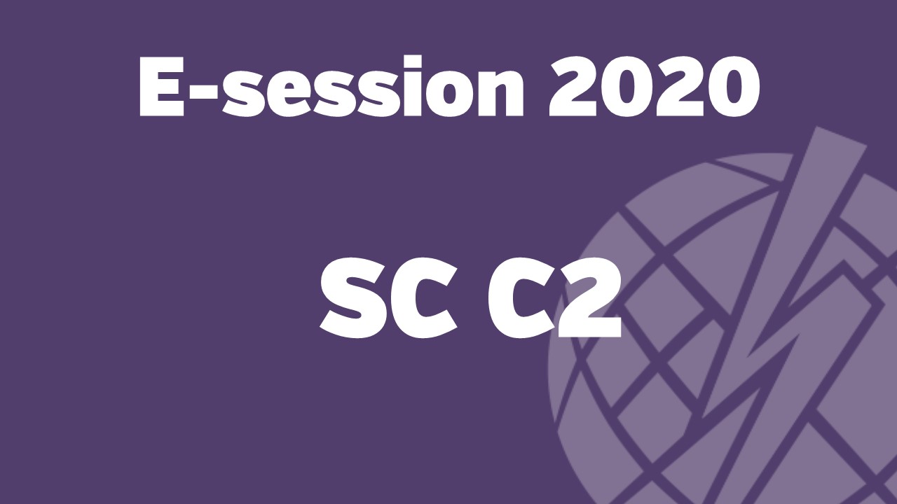 e-session_20200827_Paper session 1 on Power system operation and control SC C2