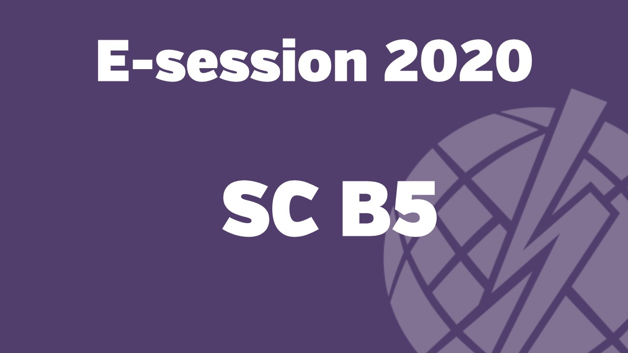 e-session_20200827_B5 Paper session 1 on Protection and automation