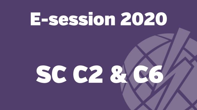 e-session_20200828_Paper session 1 on System operation challenges with increasing use of distributed energy resources (SC C2 & C6)
